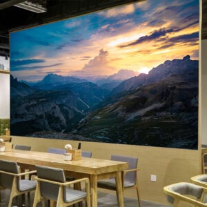 Canvas Printing in Restaurant Interior