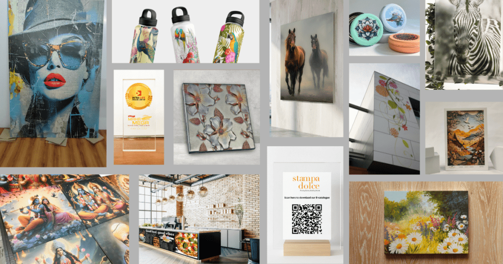UV Digital Prited products