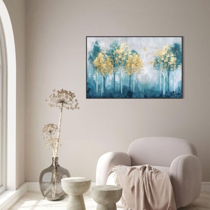 Golden Forest Dreamscape (24"x36" Rolled Canvas)