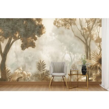 Lush Forest Peel and Stick Wallpaper - Set of 4 Panels