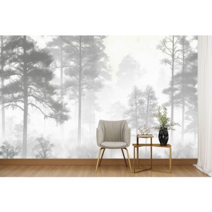 Serene Forest Peel and Stick Wallpaper - Set of 4 Panels